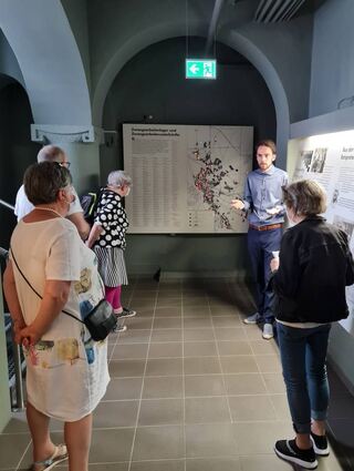 Die Ausstellungsräume in der Gedenkstätte Sandhofen wurden 1990 eröffnet und sollen nun modernisiert werden.