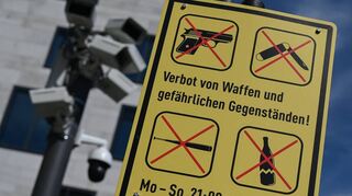 Schilder für die Verbotszone, wie in Wiesbaden, gab es in Mannheim nicht.