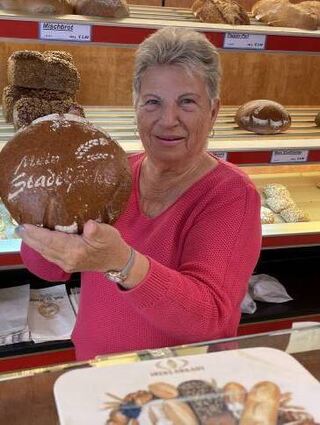 Ursula Trump betreibt seit 30 Jahren eine Bäckerei, die so heißt wie sie.