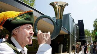 So bleibt er in Erinnerung: Fred Reibold als „Jäger aus Kurpfalz“, hier 2009.
