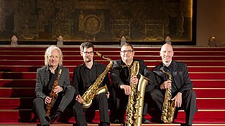 Das Finefones Saxophone Quartet (v.l.): Peter Lehel, Christian Steuber, Pirmin Ullrich, Olaf Schönborn.