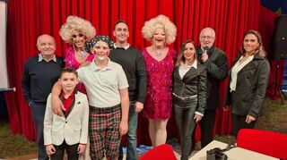 Die Protagonisten des Ludwigshafener Weihnachtscircus’ haben das neue Programm vorgestellt. Dazu gab es Darbietungen als Vorgeschmack.