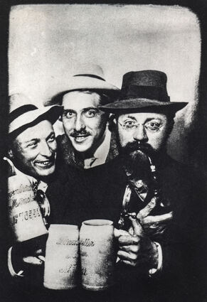 Hans Purrmann, Albert Weisgerber und Henri Matisse.