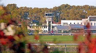 Der City Airport in Mannheim-Neuostheim. Von hier sollen in der nächsten Reisesaison zwei Flüge pro Woche nach Elba starten.