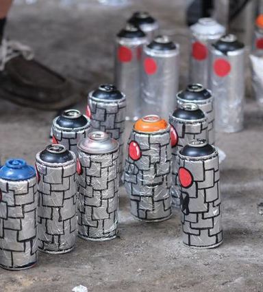 Spraydosen können am Sondermüll-Fahrzeug entsorgt werden.