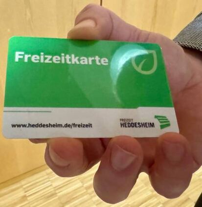 So sieht die neue Freizeitkarte für Heddesheim aus.