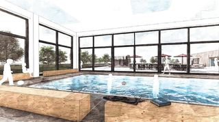 Der Hallenbad-Teil des Kombibads in Ilvesheim soll kommen. Doch der zweite Abschnitt, das Freibad samt Außenbereich, steht auf der Kippe.