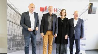 Das Mannheimer DHBW-Team (v.l.): Claus Mühlhan, Jörg Baumgart, Angelika Neckermann und Georg Nagler.