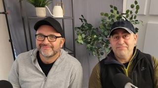Im Podcast-Studio: Martin Willig (r.) und Alexander Müller.