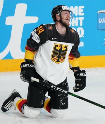 Tom Kühnhackl trug zuletzt vor zwei Jahren das DEB-Trikot.