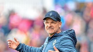„Das ist jetzt das zweite Mal seit meiner Rückkehr, dass wir benachteiligt wurden“, beschwerte sich SVW-Trainer Bernhard Trares über den nicht gegebenen Strafstoß für seine Mannschaft.