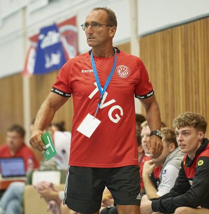 Spannung bis zum Schluss: TVG-Trainer Frank Herbert lobte sein Team nach dem Heimsieg für eine starke Leistung.