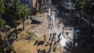 Ob Überschwemmungen in Spanien (Bild) oder Hurricane in Florida: Der Klimawandel trifft den Menschen immer mehr. Sven Plöger will die Zuschauer motivieren, sich für Umweltschutz einzusetzen.