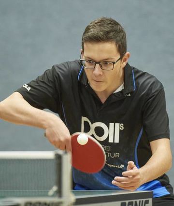 TVB-Spieler Daniel Gliewe gelang sein erster Sieg auf Verbandsebene.