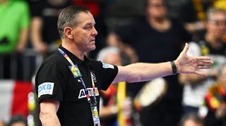 Der Trainer der Deutschen Handball-Nationalmannschaft: Alfred Gislason.