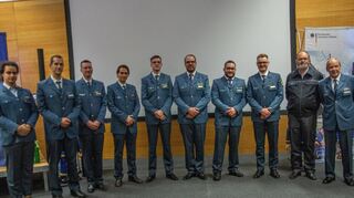 Viele Jahre, ja Jahrzehnte aktiv: Das Technische Hilfswerk ehrte besonders engagierte ehrenamtliche Mitglieder.