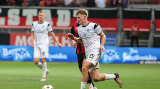 War hier in Topform: Malte Karbstein im August beim Spiel gegen den FC Ingolstadt 04.