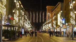 So stimmungsvoll präsentiert sich die Mannheimer Innenstadt wieder ab nächstem Montag, 25. November.