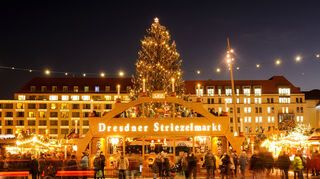 Seit 1434: Der Weihnachtsmarkt in Dresden verzaubert Besucher schon lange.