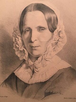 Maria Auguste Böhringer (1786-1872), die Stammmutter der Neckarschifferfamilie.