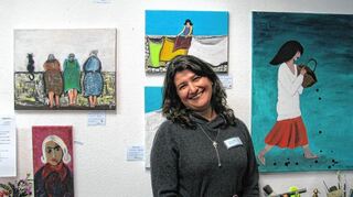 Rasan Issa gehört zur Artelier-gemeinschaft.