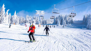 Skifahren: Die kalte Luft ist zusätzlich gut für´s Herz-Kreislaufsystem.