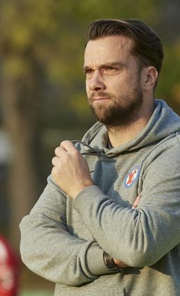 Trainer Marcel Abele ist mit dem VfR gegen Ravensburg gefordert.