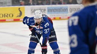 Zac Leslie trug beim verdienten Heimsieg gegen München zum ersten Mal das Adler-Trikot.