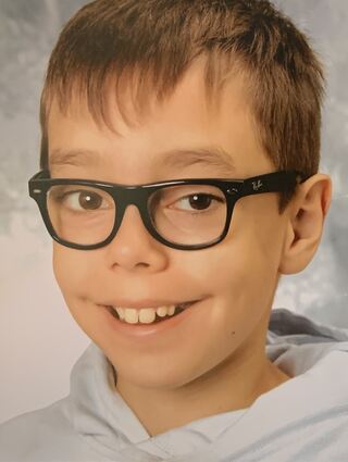 Janto im Herbst 2011, zwei Monate bevor der Hirntumor festgestellt wird.