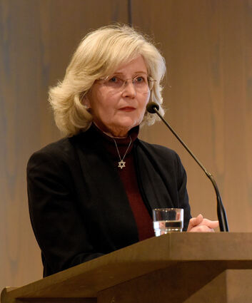 Vorsitzende der jüdischen Gemeinde: Deborah Kämper.