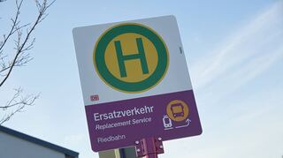 Bald ist der Schienenersatzverkehr anlässlich der Riedbahnsanierung Geschichte.