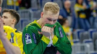 Schnell den Mund abputzen lautet die Devise für David Späth und den Rest der Rhein-Neckar Löwen. Am Donnerstag geht es im Pokal weiter.