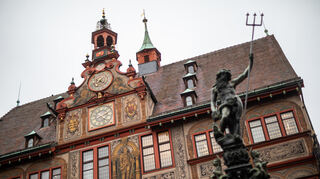 Das Tübinger Rathaus.