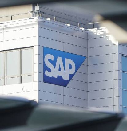Ein Firmengebäude am SAP-Stammsitz Walldorf.