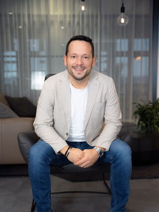Eric Schroth, Geschäftsführer von TS Steel Trade in Walldorf