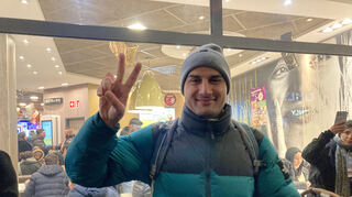 Xemigin Demirel wünscht sich fürs Neue Jahr Frieden für den Nahen Osten und weniger Kriege im Allgemeinen.