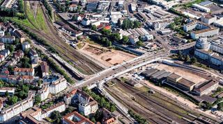 Eines der großen Themen der Stadt ist der Verkehr: In Heidelberg soll die Montpellierbrücke bis Ende 2025 fertig modernisiert sein.
