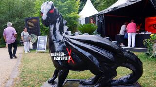 Der Drache ist allgegenwärtig bei den Wormser Nibelungen-Festspielen – im kommenden Sommer nun auch auf der Bühne.