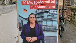 Auch von Isabel Cademartori hängen bereits Plakate.