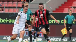 Im Hinspiel beim FC Ingolstadt stand Adrian Fein (li.) beim SV Waldhof noch in der Startelf, spielt derzeit aber keine große Rolle mehr.