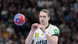 Juri Knorr fehlte erkrankt dem deutschen Team.