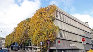 Ein Bau von „Seltenheitscharakter“: Das Parkhaus in N 2 mit seiner Zick-Zack-Fassade steht nun unter Denkmalschutz.
