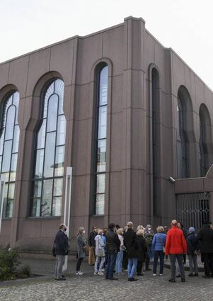 „Stadträumlich prominent“: das Jüdische Gemeindezentrum.
