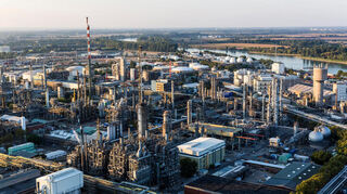 So sieht die BASF am Standort Ludwigshafen heute aus.