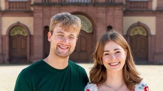 Wanja Pasdzierny und Celina Kapuscinski führen den AStA der Universität Mannheim