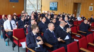 Die Jahreshauptversammlung der Freiwilligen Feuerwehr begann mit Verspätung.