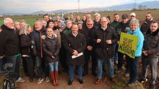 In Heddesheim gibt es eine große gemeinsame Front gegen das Umspannwerk.