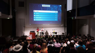 Kahoot-Quiz zu Astrothemen im Technoseum im Sommer 2024 (Archivfoto)