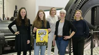 Die Köpfe hinter der Idee aus den 5 Häusern (v.l.): Laura Wagner (NTM), Nina Reinhardt (Kunsthalle), Claudia Paul (Technoseum), Magdalena Pfeifenroth (REM) und Julia Laukert (Marchivum).