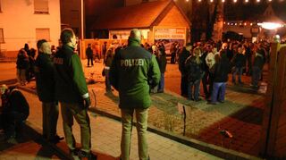 In früheren Jahren bedeuteten die Mathaisemarkt-Nächte für die Polizei Großeinsatz. Damals entschloss man sich zu früheren Sperrzeiten.